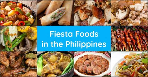 pyesta menu|Fiesta Foods in the Philippines .
